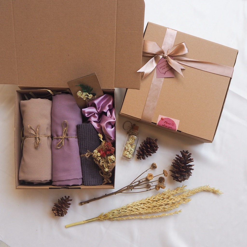 HAMPERS HIJAB GIFTBOX HIJAB SET