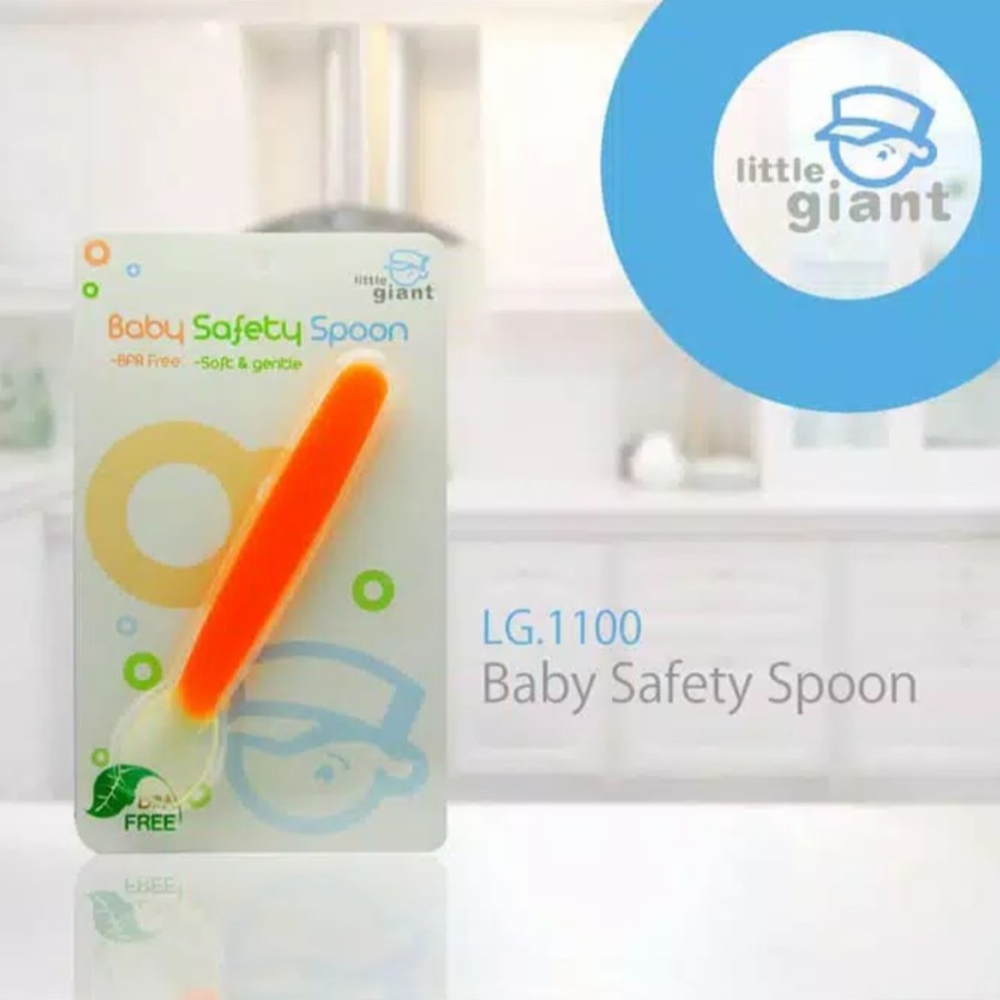 Little Giant Silicone Baby Safety Spoon