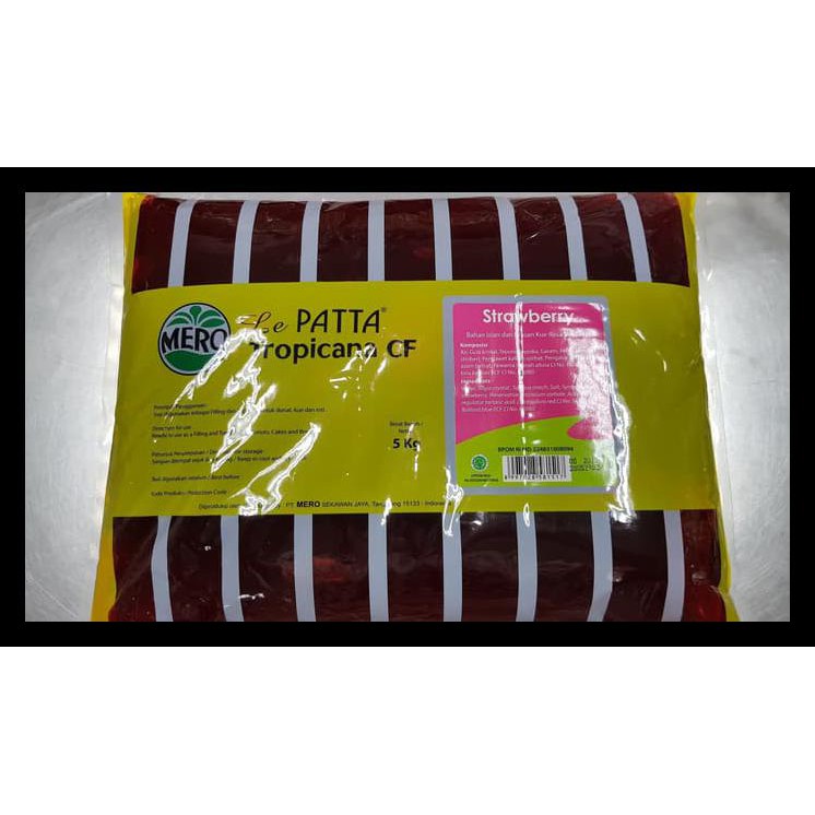 

Hot Sale Selai Lepatta Tropicana Cf Strawberry 5 Kg - Gojek / Grab Only