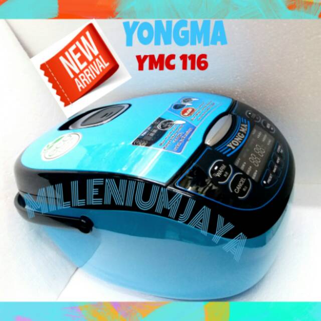 RICE COOKER MAGIC COM YONGMA DIGITAL  2 LITER1 YMC 116 BIRU