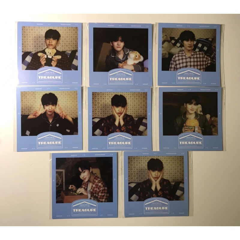 READY STOCK TREASURE POLAROID WELCOMING COLLECTION WINTER CAMP 2022 WELCOL HARUTO JEONGWOO YOSHI JIH