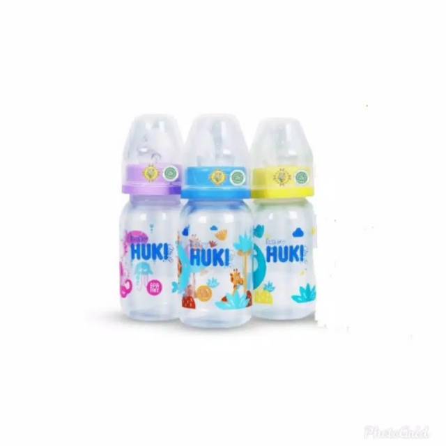 Huki Botol Susu 50ml / 120ml / 240ml Nipple Orthodontic (Nipple Gepeng)