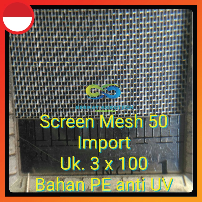 Insect Net / Screen Net mesh 50 Import / 3 x 100 m