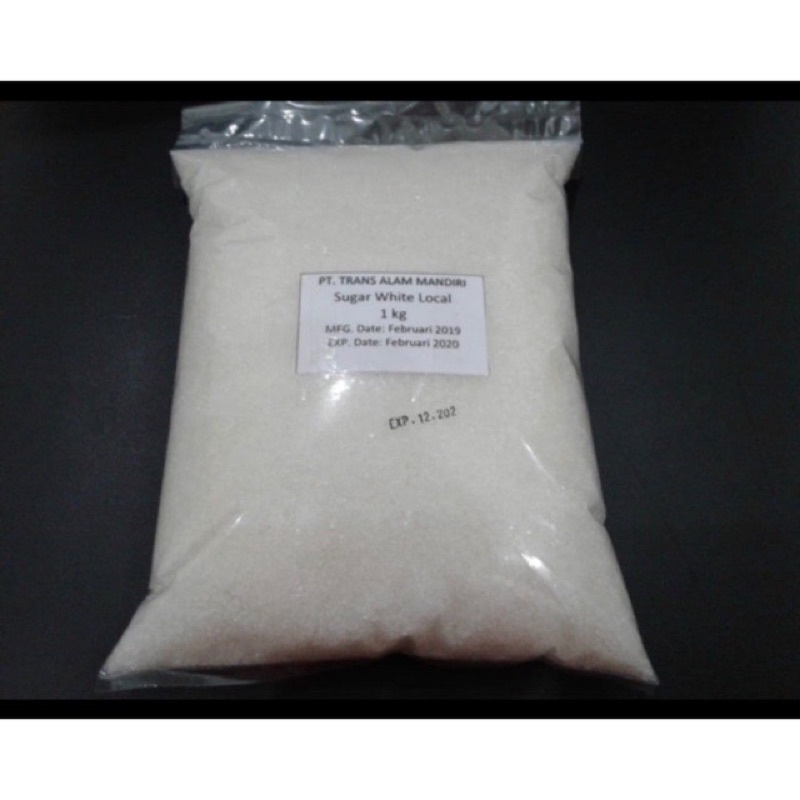 Gula pasir lokal GMP / ILP 1 kg
