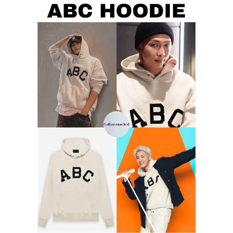 [READY STOCK] RM BTS JAEHYUN NCT - ABC HOODIE