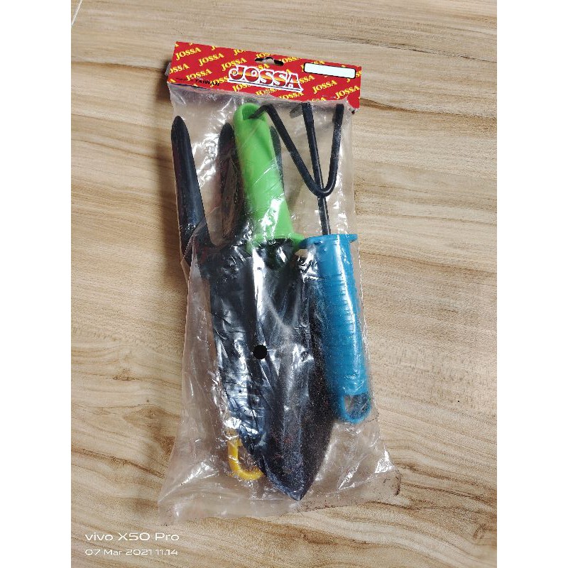 garden tool set 3pcs / alat kebun set 3pcs / sendok taman 3pcs