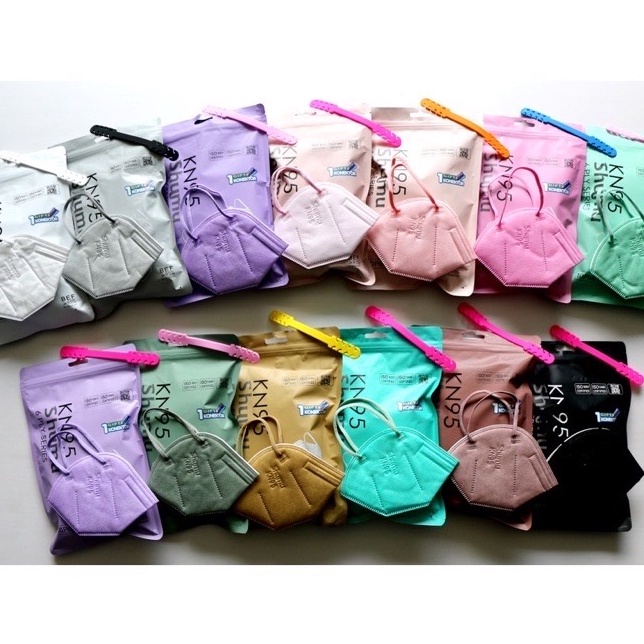 Masker KN95 SHUMU Premium 6ply Series Dewasa isi 10pcs Masker KN 95 SHUMU 10pcs