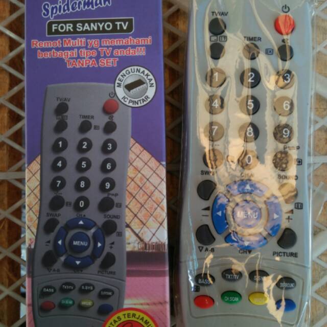 Remote tv SANYO