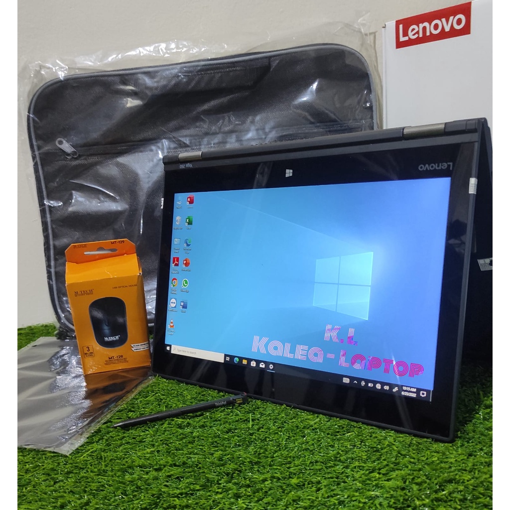 LAPTOP LENOVO THINKPAD YOGA 260 SUPER MURAH RAM 8 SSD 256