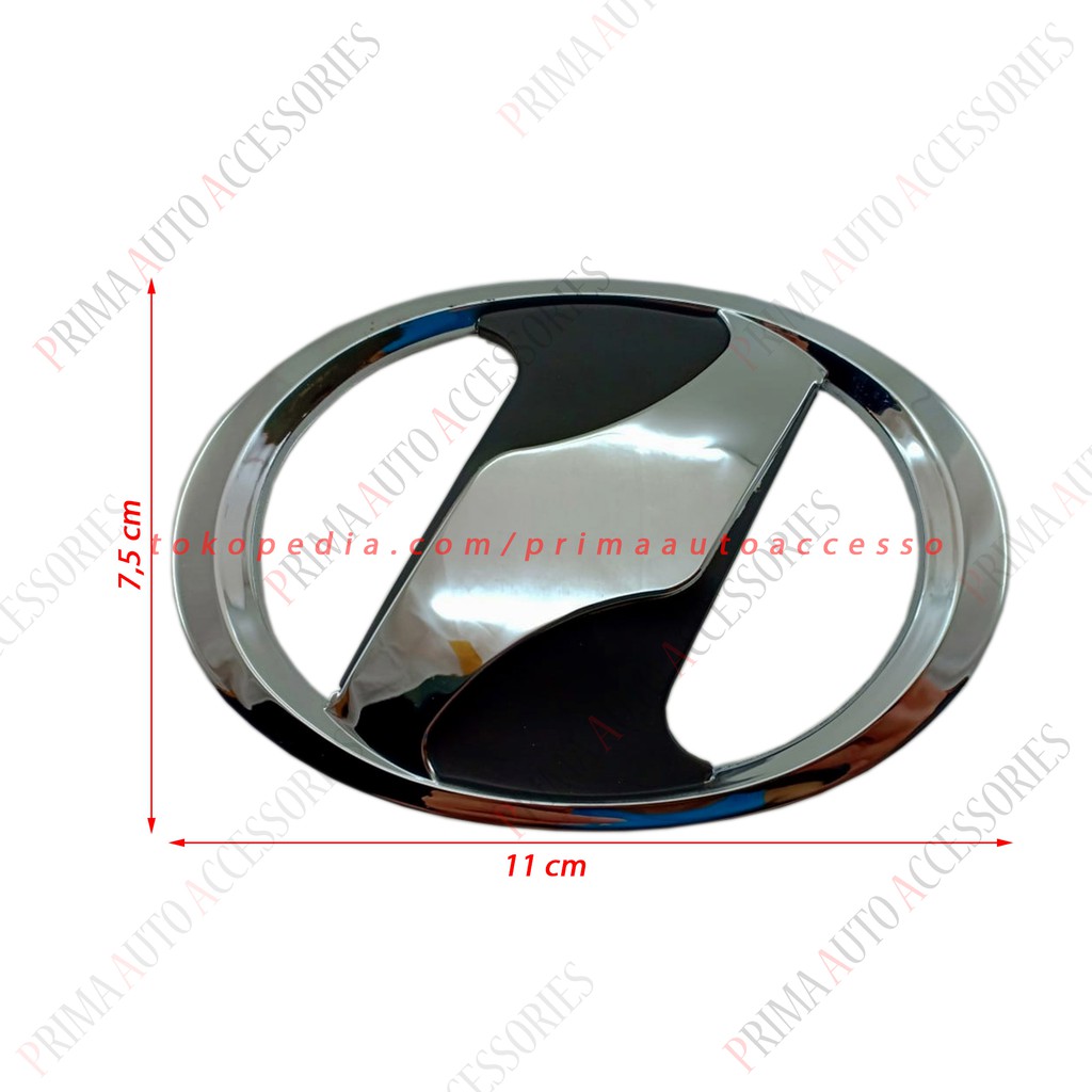 Logo Emblem Mobil ALPHARD CHROME 11CM