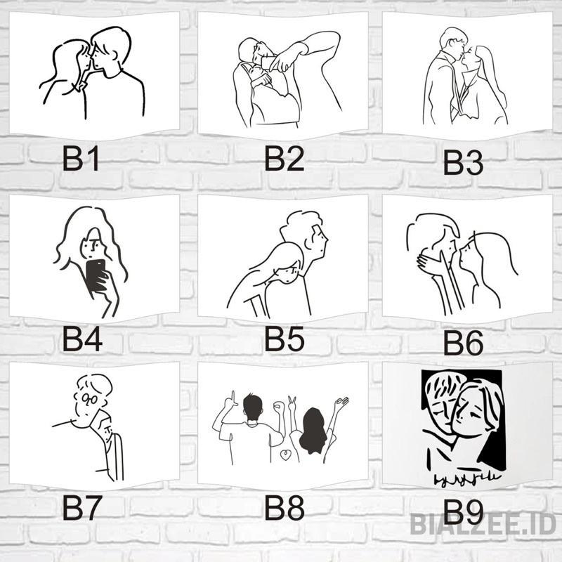 wallpaper kain dinding | Tapestry wall decor estetik