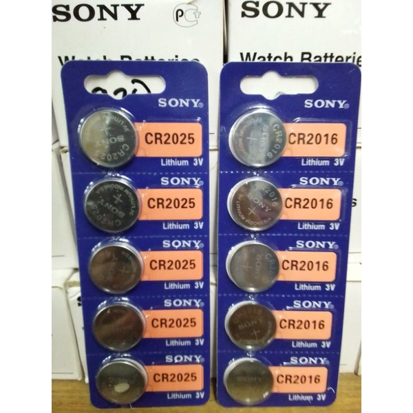 Baterai SONY 2016 2025 batre jam tangan Sony