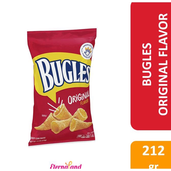 

Bugles Crispy Corn Snacks - Snack Jagung Aneka Rasa Impor Usa