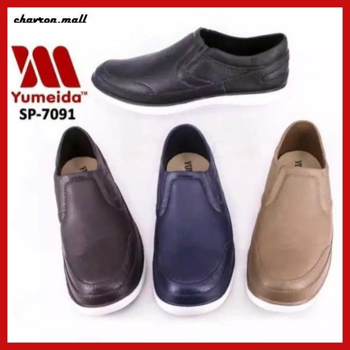 Sepatu Pria Yumeida 7091 38-43 - Sepatu Karet Pria Yumeida