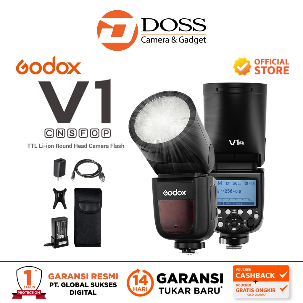 Godox Speedlite V1 TTL / Godox V1