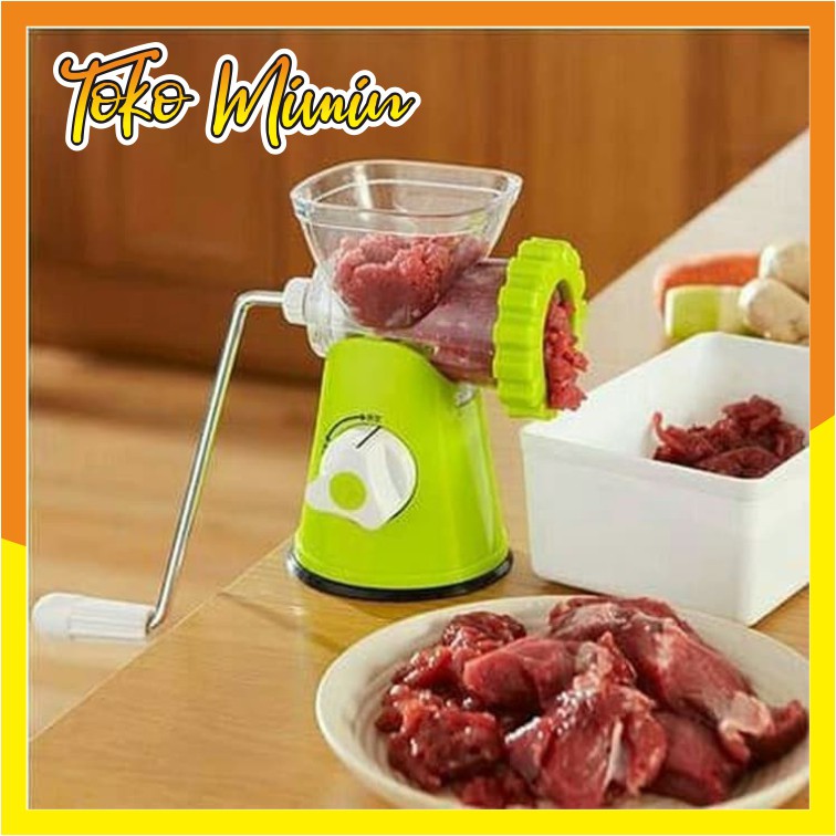 Penggiling Daging Manual Meat Grinder Penggiling Daging Besi Gilingan