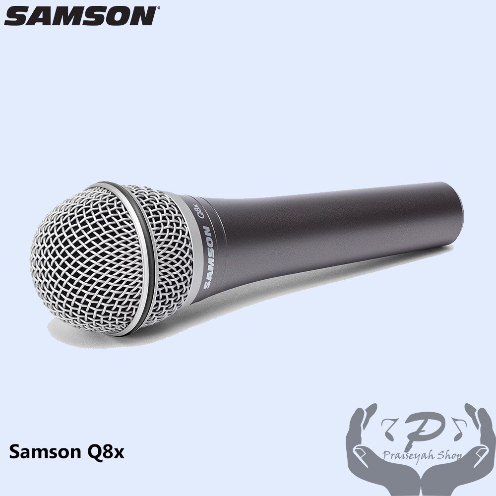 Samson Microphone Q8x Professional Dynamic Vocal / Mik Kabel