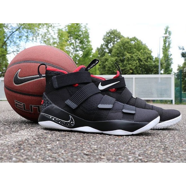 Lebron James 11 Soldier Bred Black White