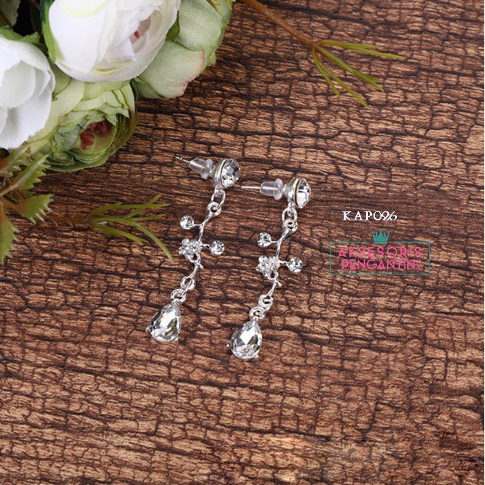 [PALING LARIS] SET KALUNG ANTING AKSESORIS PESTA PERNIKAHAN BRIDAL WANITA KAP026