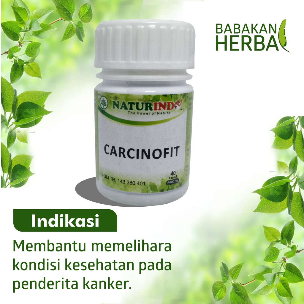 

Naturindo CARCINOFIT Babakan Herbal Obat Herbal Penderita Kanker