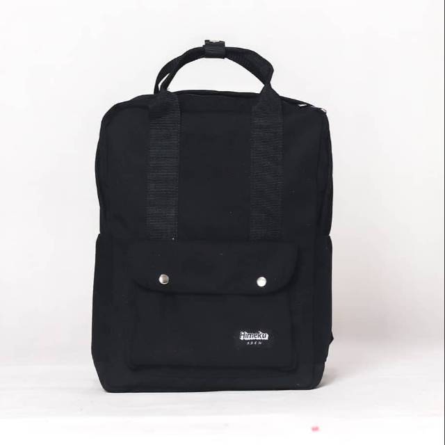 NAMI BLACK Himeku Backpack / Tas Laptop / Ransel / Tas Gendong