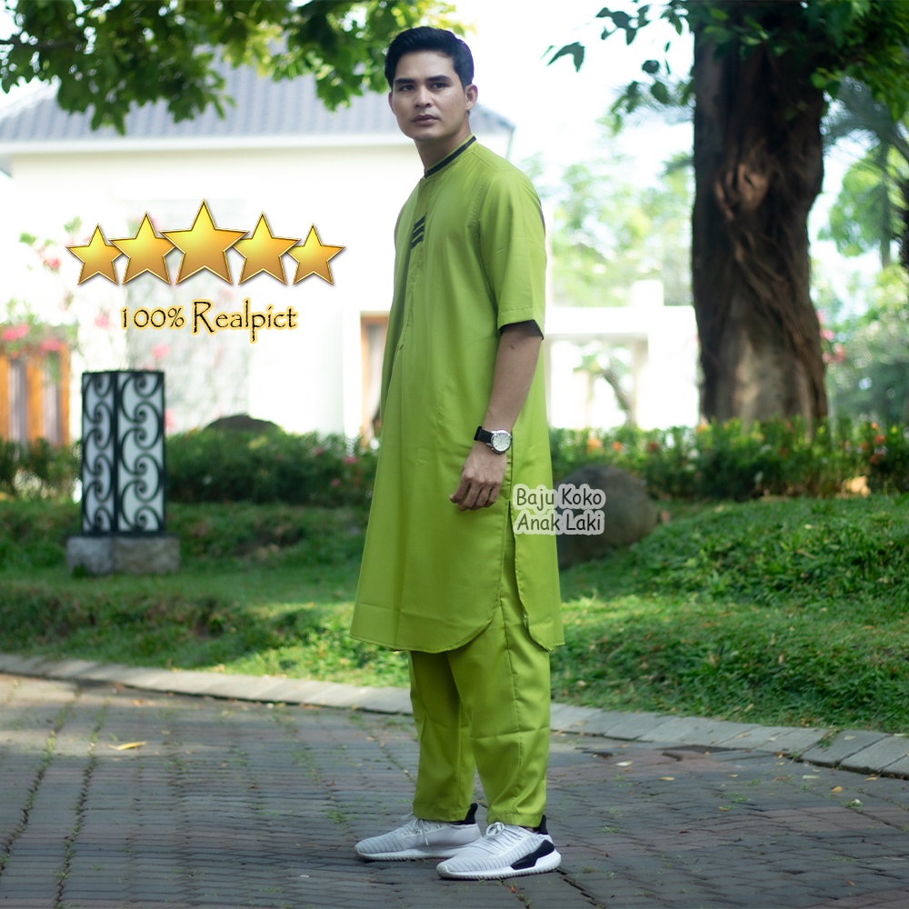 Setelan Baju Koko Anak Remaja Dewasa ARCHI