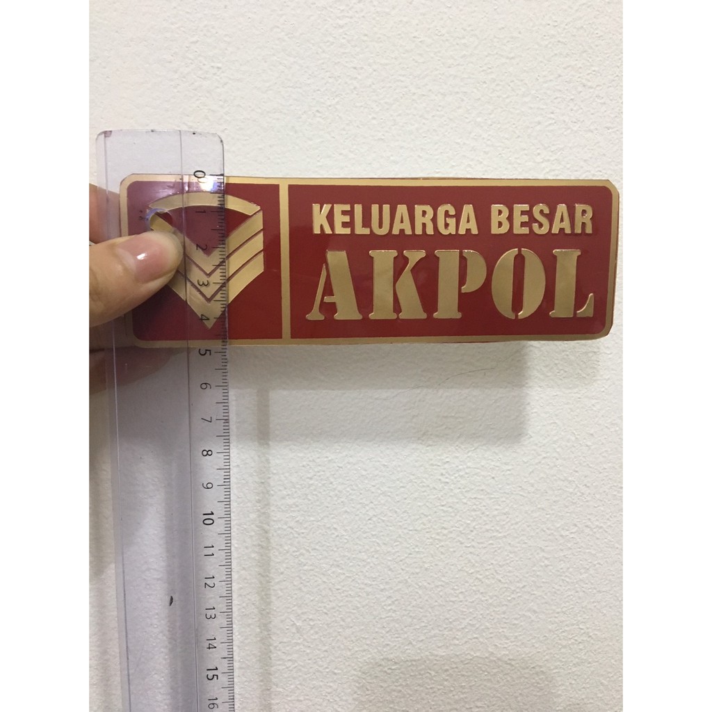 Sticker Keluarga Besar AKPOL AKMIL - Sticker AKPOL AKMIL