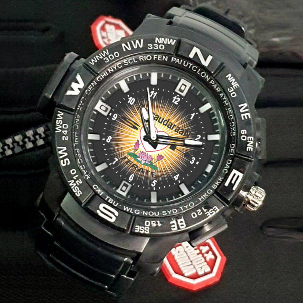 (EXCLUSIVE) Jam Tangan PSHT motif 8 Sport Bagus