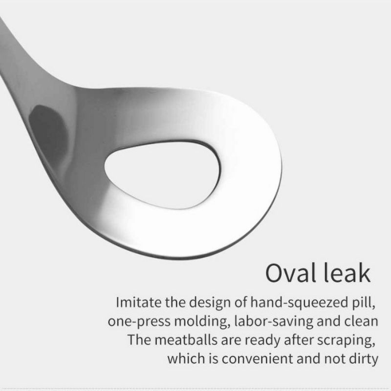 Sendok Cetakan Bakso Stainless Steel Anti Lengket