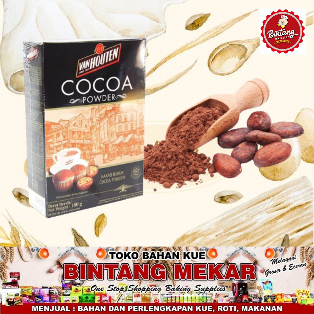 

Van Houten Cocoa Powder 180gr