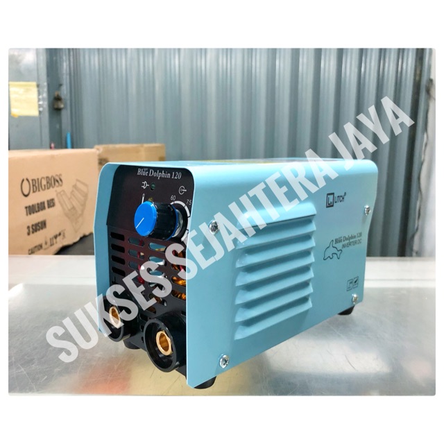 Blue Dolphin Mesin Travo Las 120 A 650 Listrik Mini Inverter Litch Shopee Indonesia