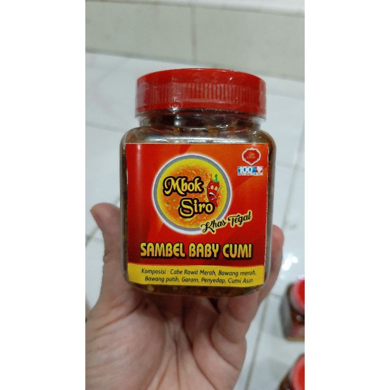 

Sambal baby cumi