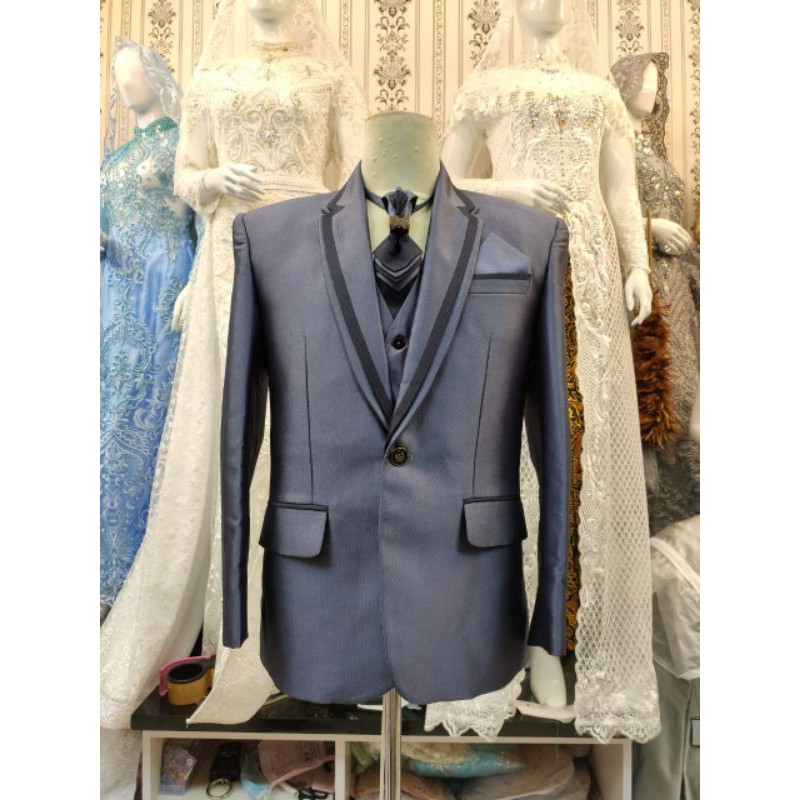 JAS PENGANTIN PRIA FORMAL WOOLVIS / JAS PENGANTIN / JAS WOLL