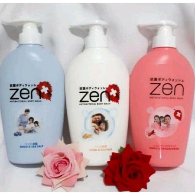 Zen Body Wash Pump 500ml / Zen sabun mandi cair pump 500ml