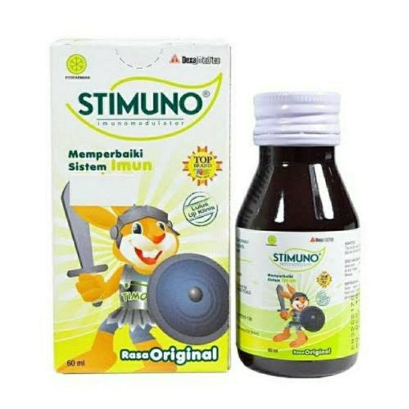 (EXP Juli 2024) BUY 1 GET 1 Stimuno Syrup Multivitamin 100ml / 60ml Untuk Daya Tahan Tubuh Bayi Anak Rasa Original, Anggur, Jerukberi