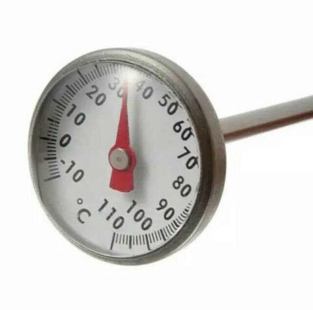 THERMOMETER KOPI STAINLESS MANUAL ALAT UKUR SUHU PANAS DINGIN ESPRESSO MINI 049