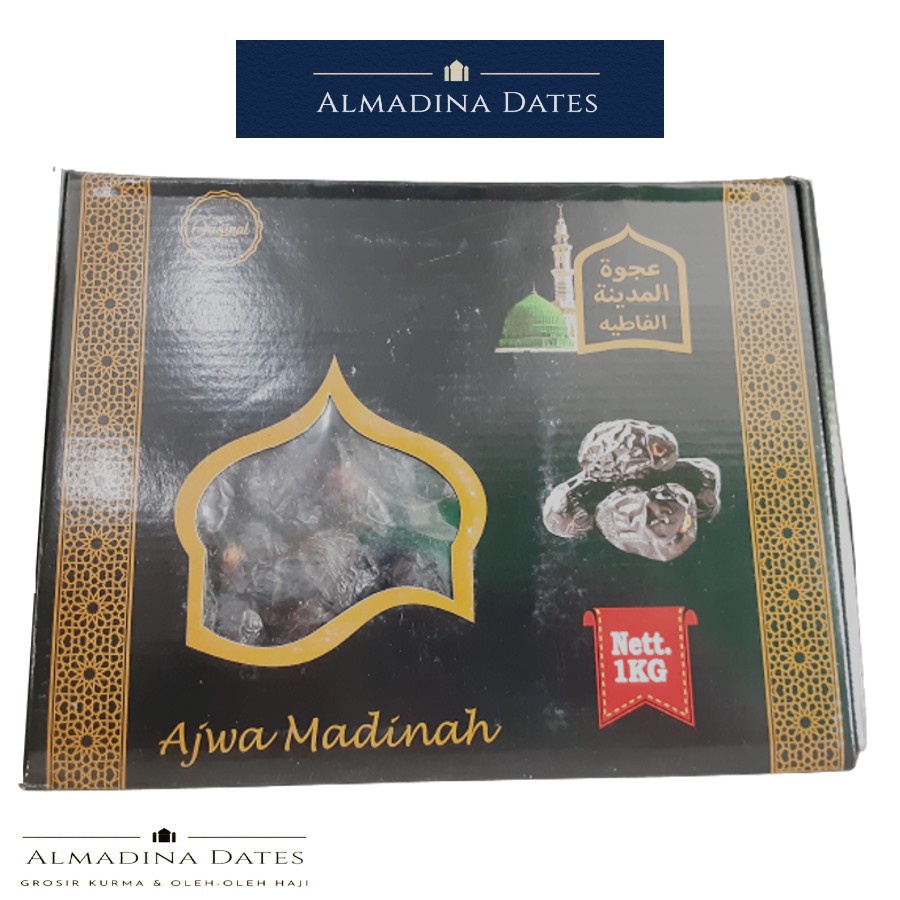 KURMA AJWA 1 KG ORIGINAL KURMA MADINAH/KURMA NABI BANYAK KHASIATNYA