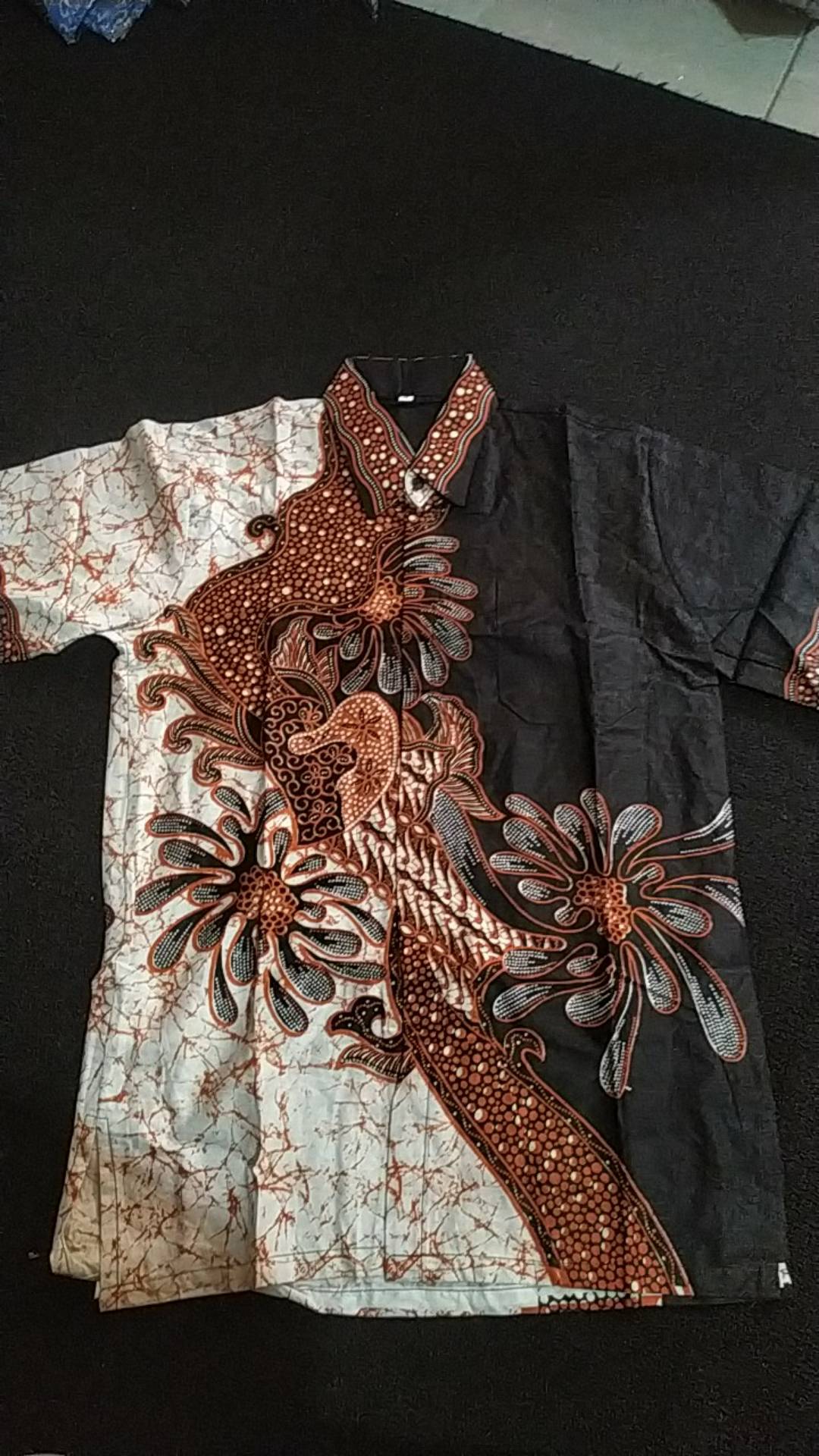 New Arrival Distro Batik Pria Bordir Sogan Hrb026 Batikaf Notoarto Batik Ipnu-ippnu Kemeja Pria Bel