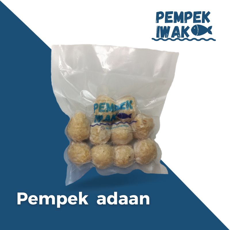 

Pempek Palembang Asli | Pempek Adaan 10 pcs | Pempek oleh-oleh khas Palembang