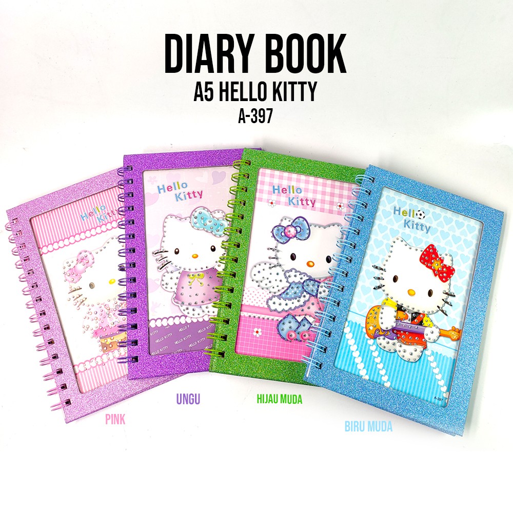 

Diary / Diary Hello Kitty CRYSTAL A5 / Diary fancy / Notebook / Diary Hello Kitty CRYSTAL A397