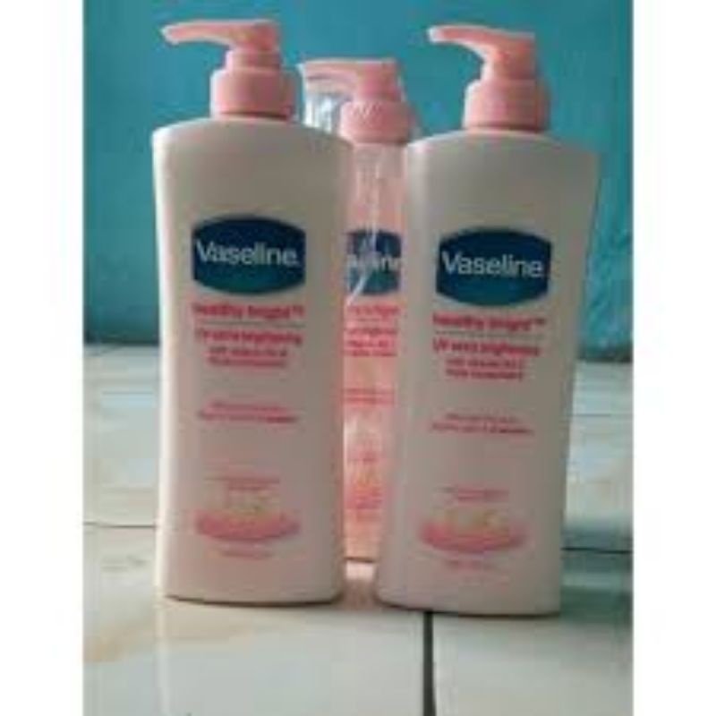 Vaseline Healthy Bright Lotion UV Extra Brightening 400mL