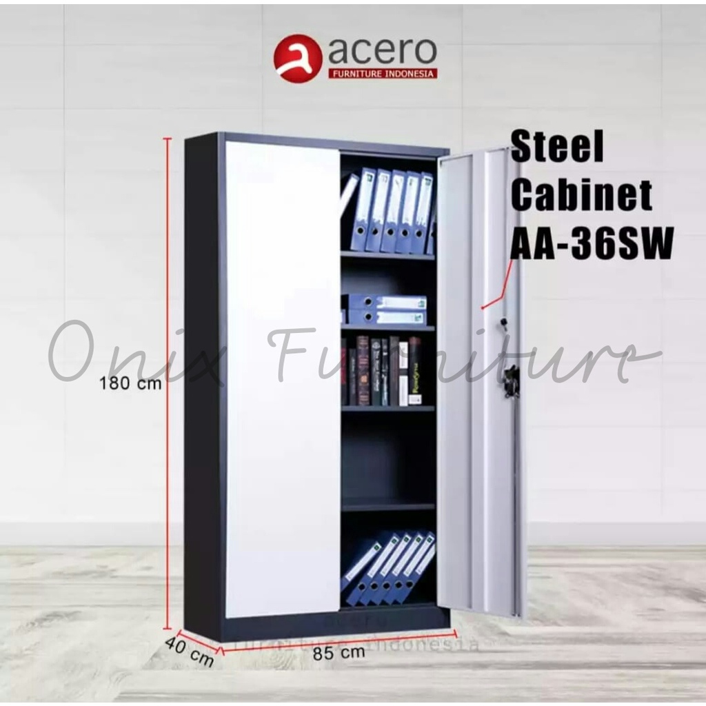 Lemari Besi 2 Pintu - Acero