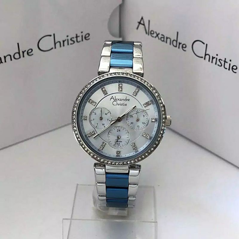 ALEXANDRE CHRISTIE 2874 AC 2874 JAM TANGAN WANITA ORIGINAL