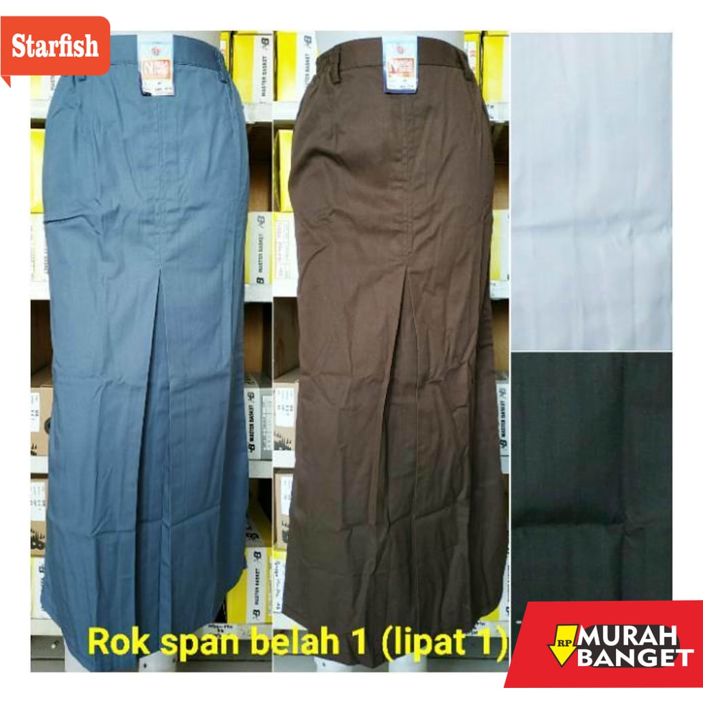 Jual Rok SMA/SMA | SPAN | Belah 1 | SERAGAM SEKOLAH | Shopee Indonesia