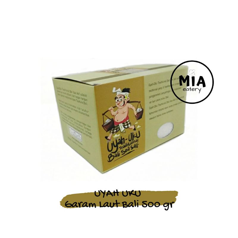 

Bny31 Uyah Uku Bali Seasalt 500 gram Garam Laut Bali Alami Murni