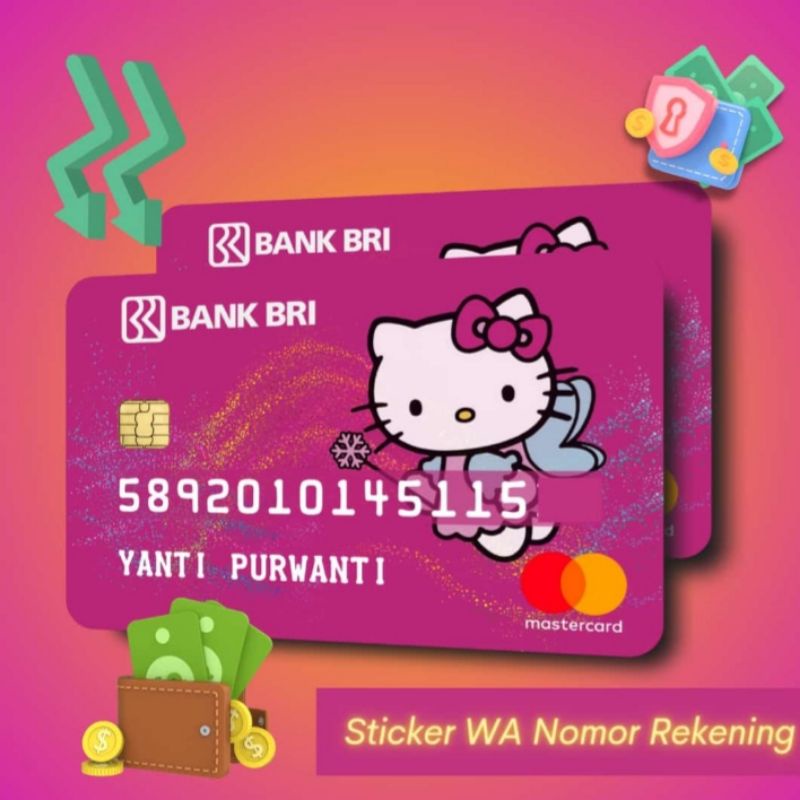 

Stiker WA nomer rekening