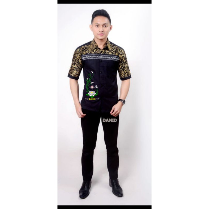 BATIK KEREN PSHT MOTIF TERATAI