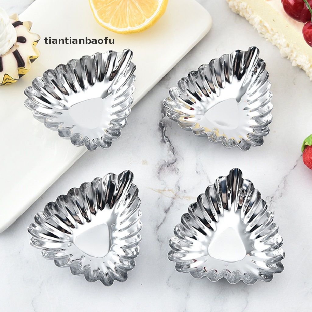 3pcs / set Cetakan Kue Bentuk Bunga Bahan Stainless Steel Dan Silikon