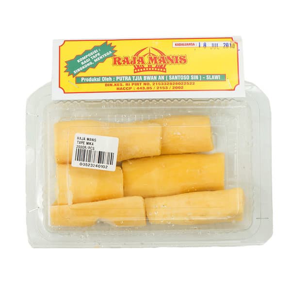 

Tape singkong Raja Manis /pac