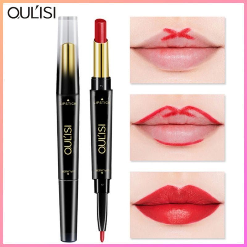 Medan Termurah Lipstik 2in1 Lipstick Oulisi